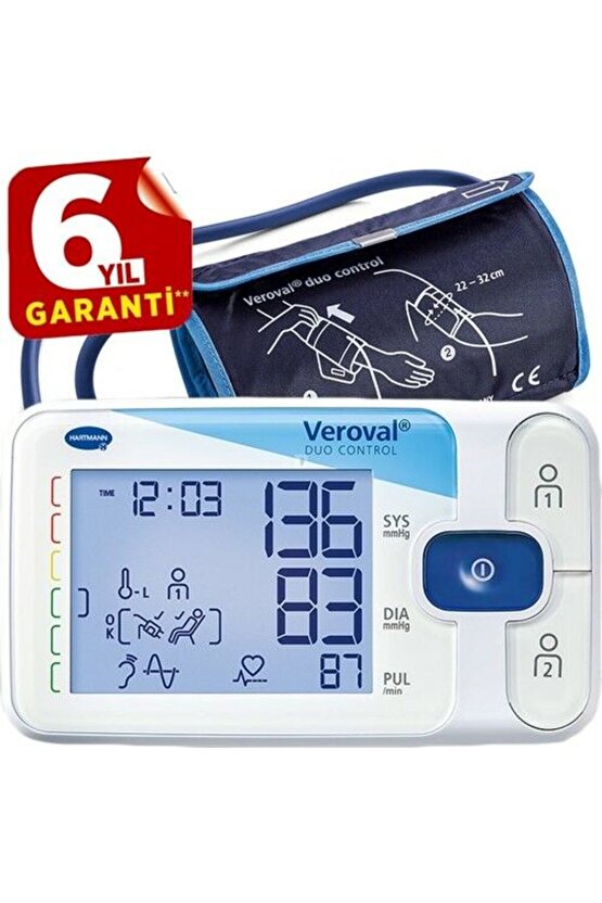Tansiyon Aleti, Veroval Duo Control, Osilometrik Ve Oskültatuar Ölçüm