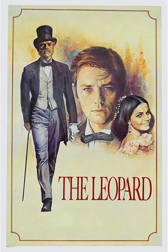 The Leopard (1963) 001 AFİŞ - POSTER
