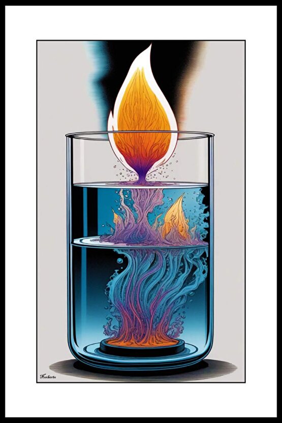 Mumu Işığı ve Umut Digital Art ( ÇERÇEVESİZ - ÇERÇEVE YOKTUR ) ( ULTRA HD ) FOLYO AFİŞ - POSTER