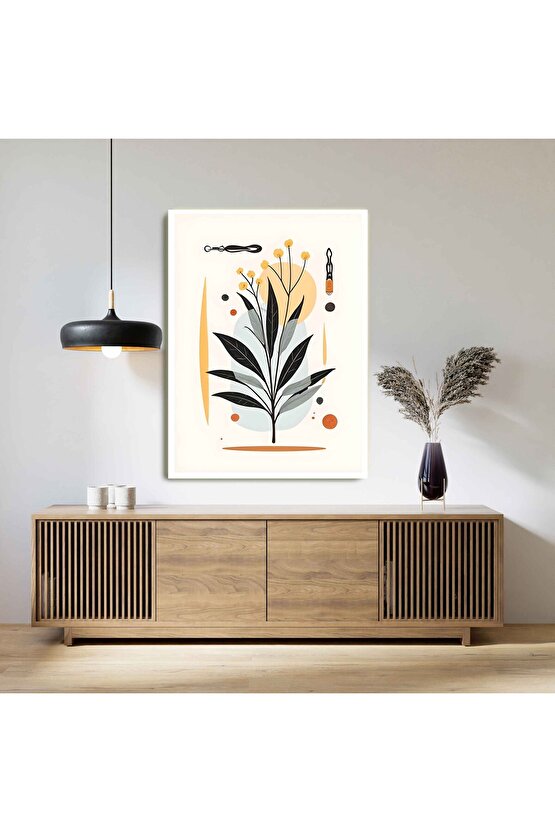 Dalgada Sarı Yelkenli Digital Art ( ÇERÇEVESİZ - ÇERÇEVE YOKTUR ) ( ULTRA HD ) FOLYO AFİŞ - POSTER