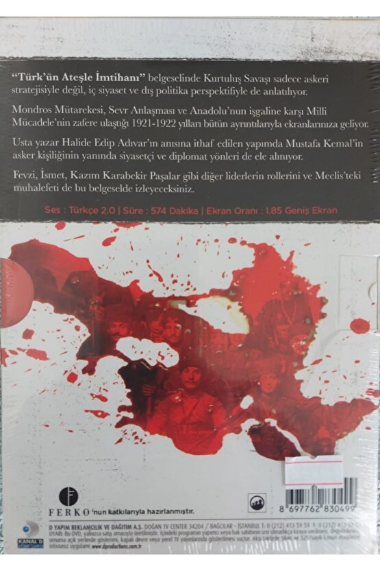 Türkün Ateşle Imtihanı - Taha Akyol Belgesel 3 Dvd Box Set