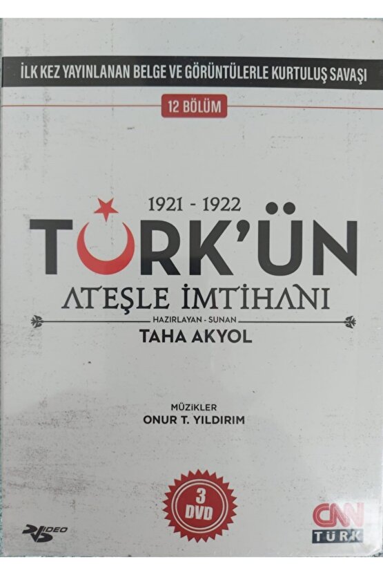 Türkün Ateşle Imtihanı - Taha Akyol Belgesel 3 Dvd Box Set