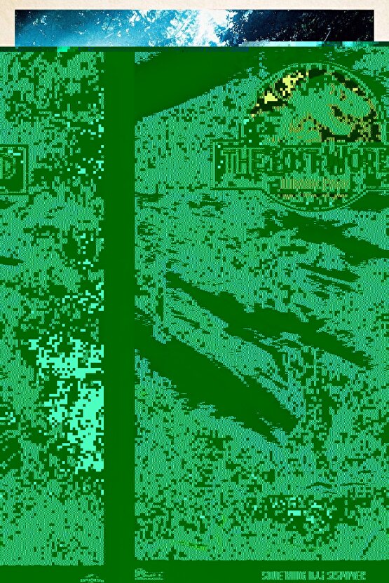 The Lost World Jurassic Park (1997) 3 AFİŞ - POSTER ( FOLYO ) - AFİŞ - POSTER-7519