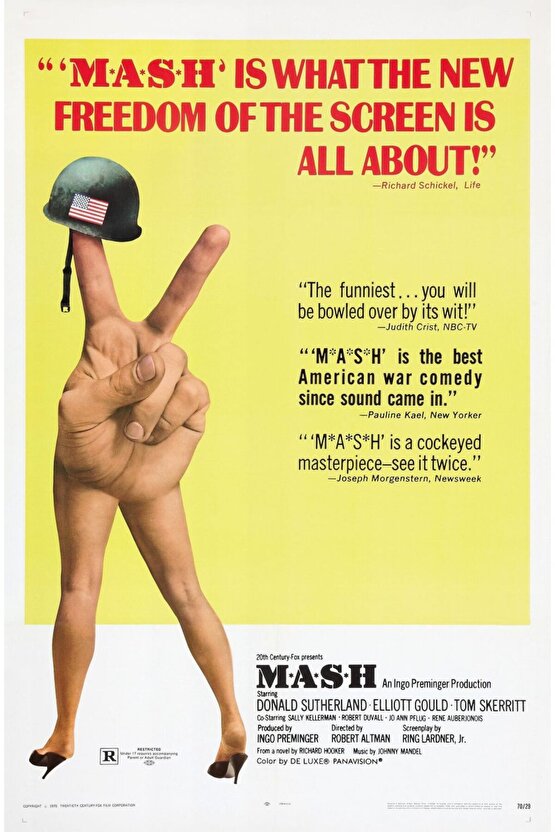MASH (1970) ( FOLYO ) - AFİŞ - POSTER-4508