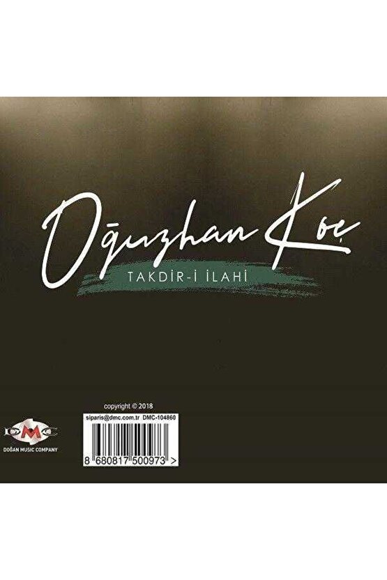 Oğuzhan Koç - Takdir-i İlahi ( CD ) Ambalajında