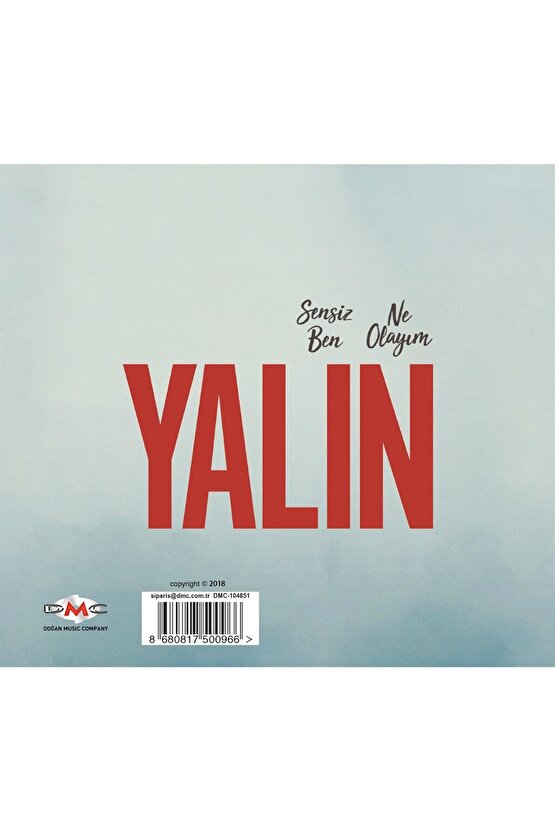 Yalın - Sensiz Ben Ne Olayım ( CD ) Ambalajında