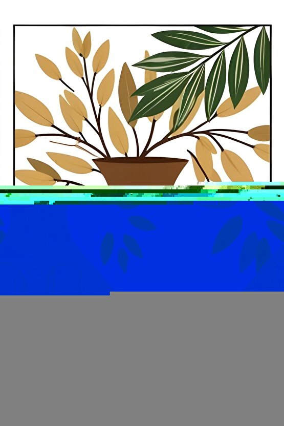 Matisse - Boho - Art Deco - Soyut - Doğa ( 3 lü Çerçevesiz ) Poster - Afiş - Tablo KR2C01142