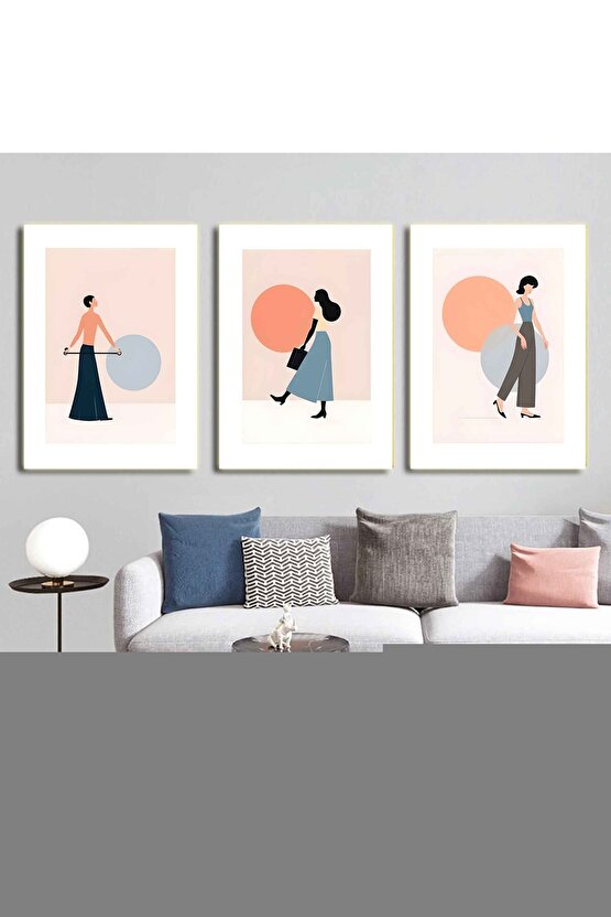 Matisse - Sanat - Soyut - Doğa - Ev - Yaşam ( 2 Li Çerçevesiz ) Poster - Afiş - Tablo NNHT142