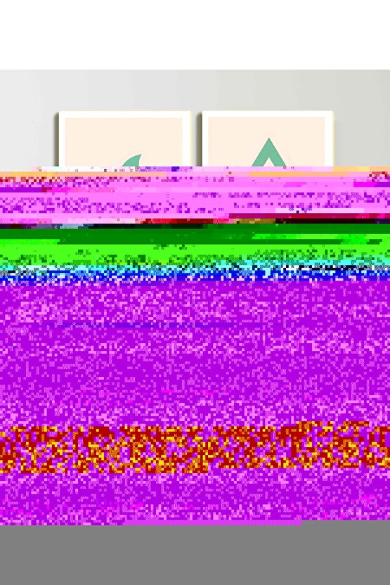 Matisse - Boho - Art Deco - Soyut - Doğa ( 3 lü Çerçevesiz ) Poster - Afiş - Tablo KR2C00305