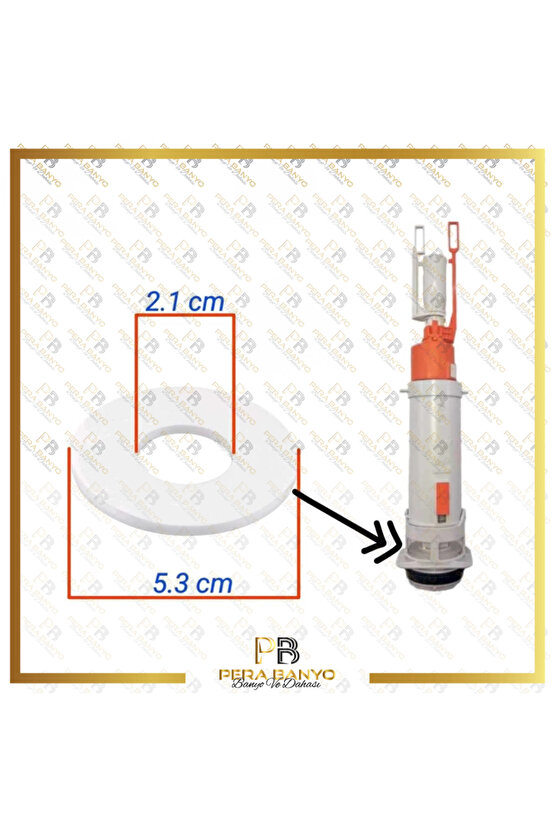 Gömme Rezervuar Iç Takım Boşaltma Grubu Contası