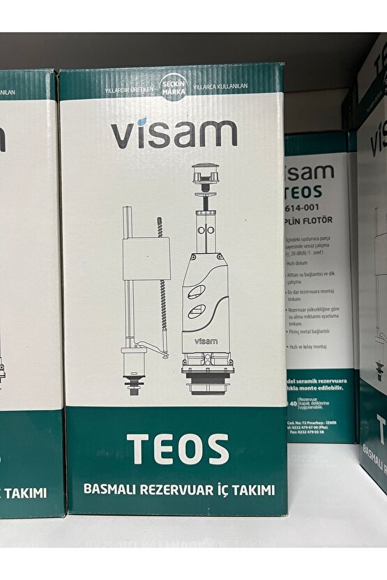 Teos Basmalı Klozet Rezervuar Iç Takım