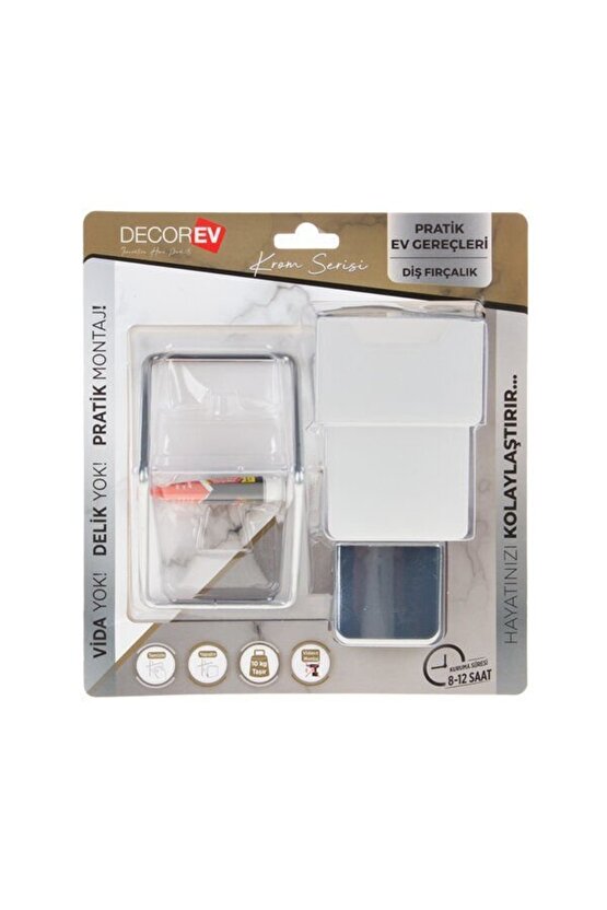 Decorev Diş Fırçalık Krom Dc-4783 7836