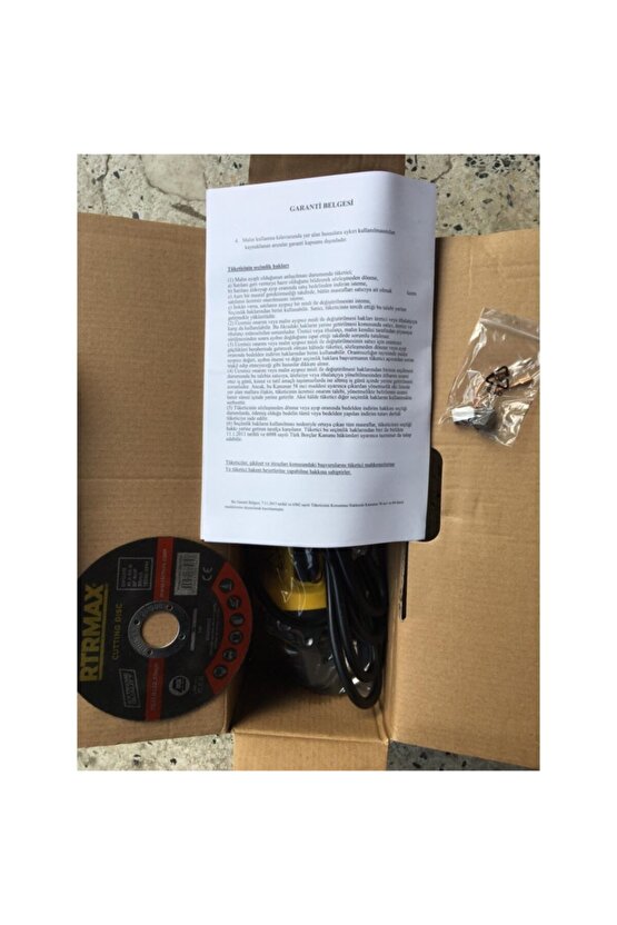 Rtm102 Avuç Taşlama 115125mm 750w Inox Metal Kesme Hediye