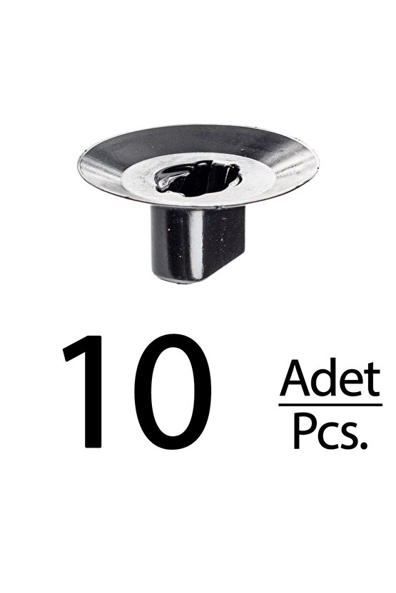 Renault Dacia Fiat için Bagaj Davlumbaz Klips - 10 Adet