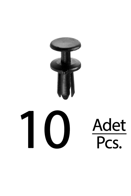 Audi A4 A6 Q5 Q7 RS4 S4 S6 SQ5 için Tampon Klips - 10 Adet