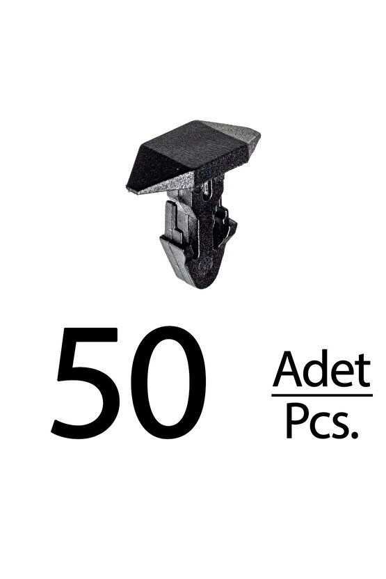 Integra Honda Civic del Sol CR-V için Kaput Fitil Klips - 50 Adet