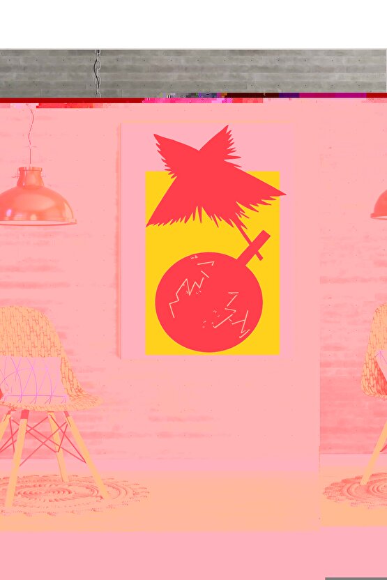 Matisse - Sanat - Soyut - Doğa - Yaşam ( Tekli Çerçevesiz ) Poster - Afiş - Tablo MKKM2243