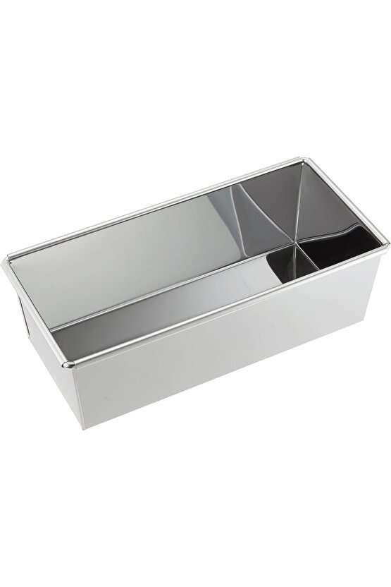 Narkalıp Paslanmaz Çelik Baton Ekmek Ve Kek Kalıbı 25cm