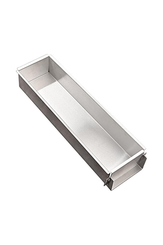 Narkalıp Dikdörtken Tiramisu Pasta Kek Brownie Kalıbı Boy 40cm Derinlik 8x8cm