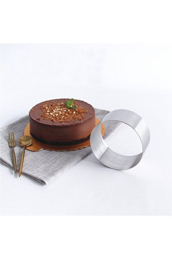 Narkalıp Yuvarlak Kek Kalıbı 14cm Derinlik 8cm