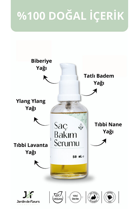 JdF Aromaterapi Saç Bakım Serumu 50 mL