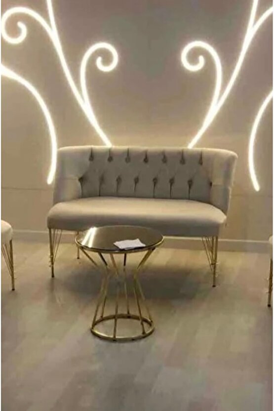 Nev elizzan ikili berjer koltuk çay seti ikili