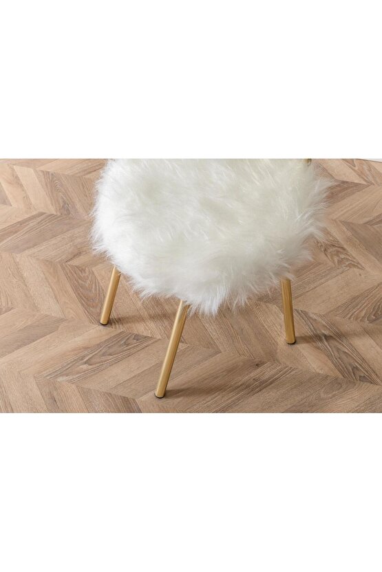 Gold Melek Melek Sandalye Angel Sandalye Makyaj Sandalyesi Gold Elektrostatik Boya