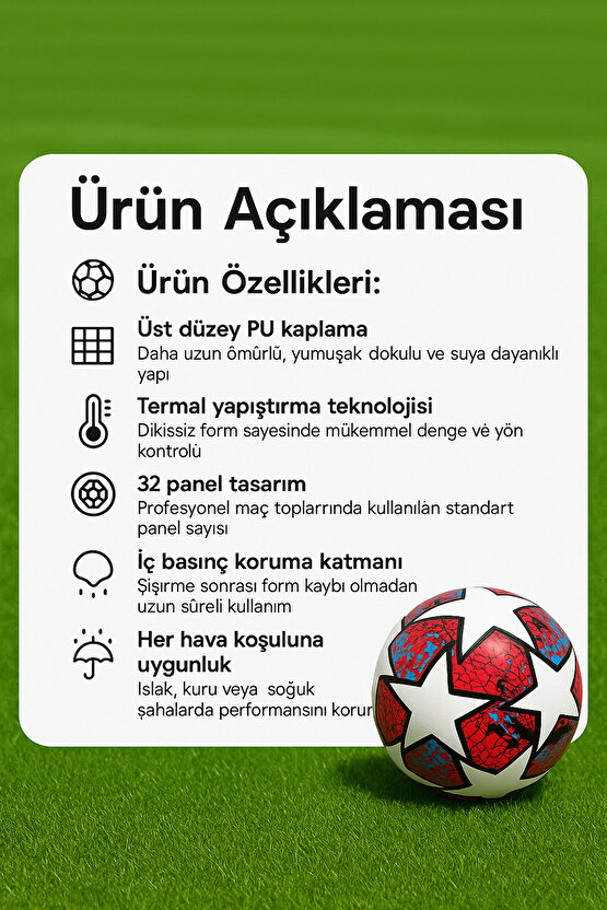 Premium Şampiyonlar Ligi Futbol Topu