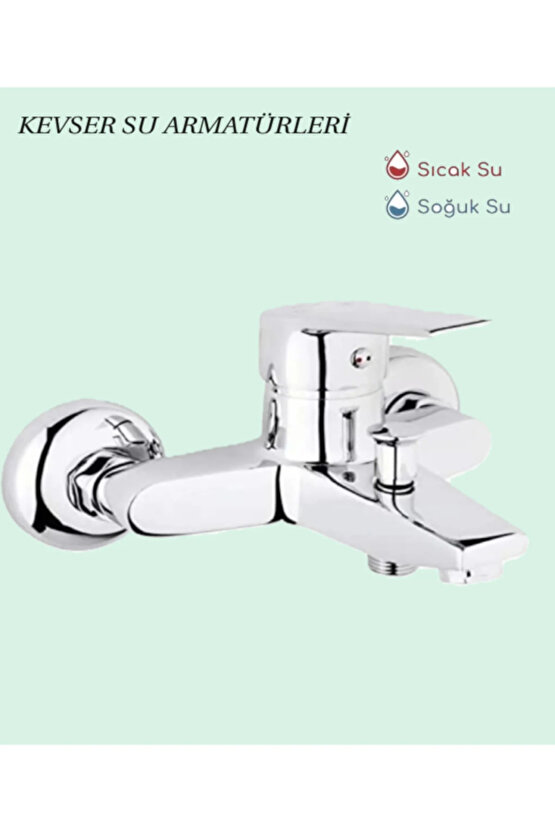 Spektra Mix Banyo Batarya Krom