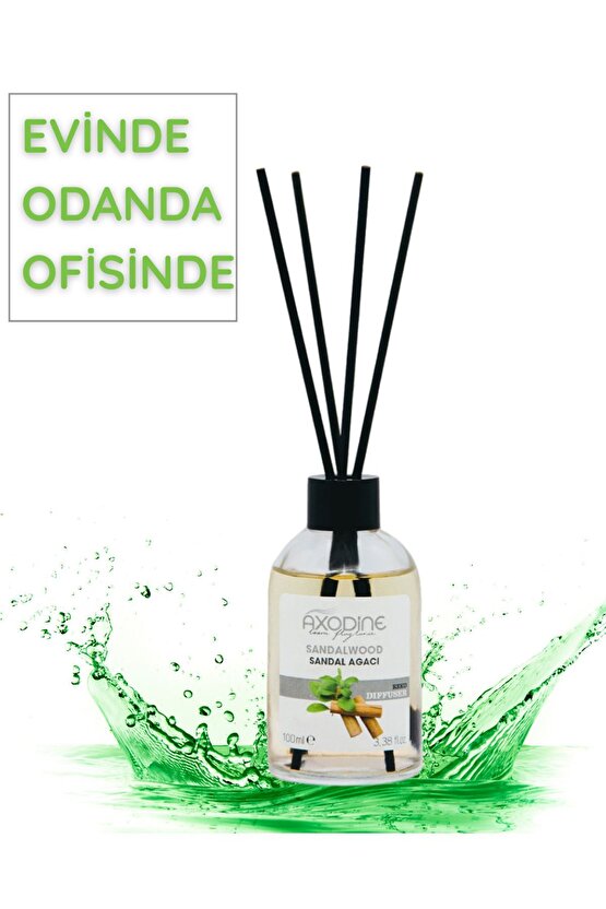Sandal Ağacı Bambu Çubuklu Oda Kokusu 100 ML