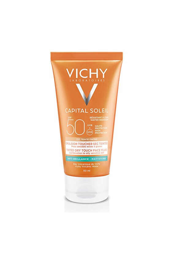 Vichy Ideal Soleil Spf 50+ Güneş Koruyucu Bb Emülsiyon Renkli 50 Ml