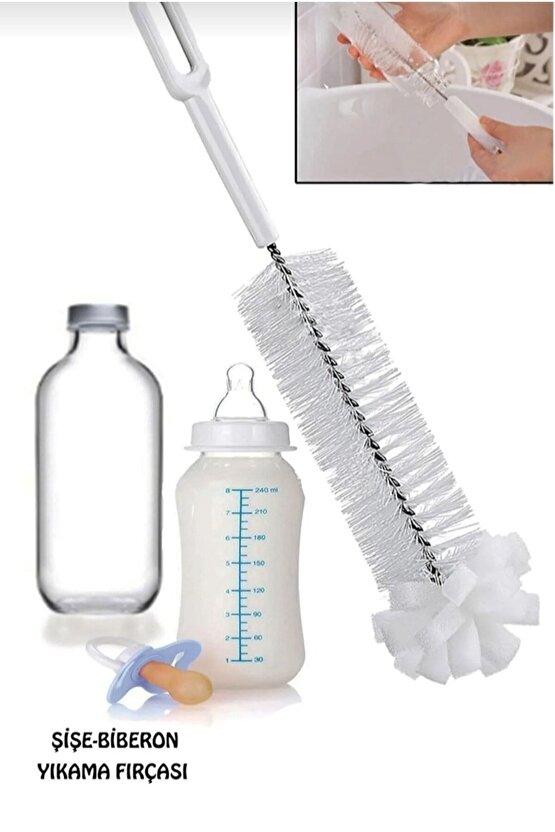 Titiz Şişe Ve Biberon Temizleme Fırçası