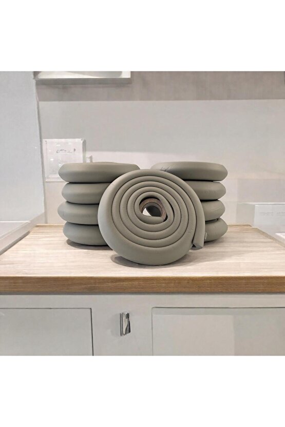 10lu Jumbo 2 Mt. Kenar Ve 4 Ad. Köşe Koruyucu Set Gri