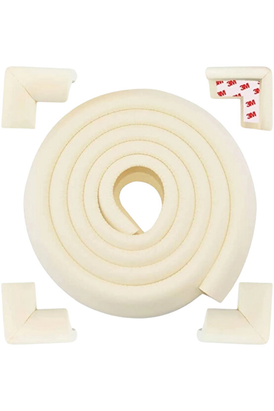 Jumbo 2 Mt. Kenar Ve 4 Ad. Köşe Koruyucu Krem