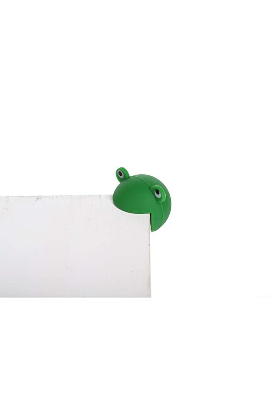 Silikon Sevimli Yeşil Köşe Koruyucu