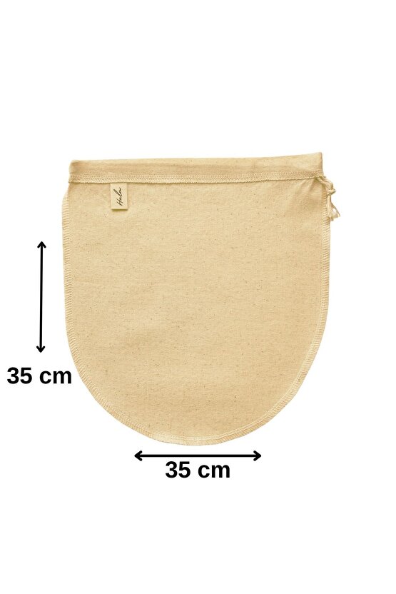 Çok Amaçlı Süzme Kesesi - Süt Bezi - Yoğurt - Peynir - Sebze - Süzme Torbası - (XL BEDEN 35X35 CM)