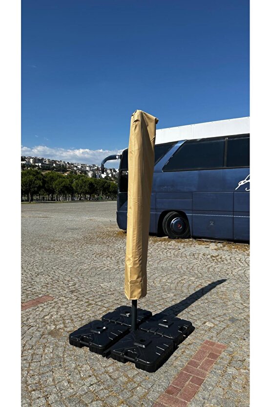 Ampul Şemsiye Ağırlık Bidonu Dörtlü SET Parasol Şemsiye Ağrılık seti