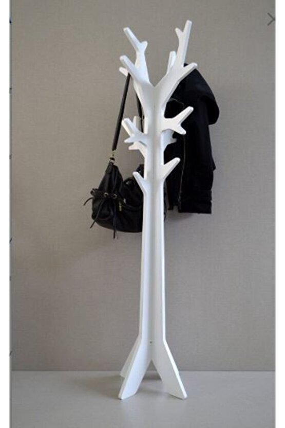 Dedeler Dekor Dekoratif Ağaç Askılık (LAKE CİLALI)