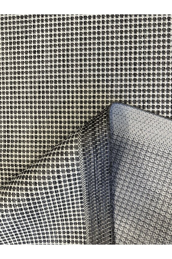 Kolay Temizlenen Yıkanabilir Kaymaz Dokuma Taban Bordürlü Sisal Halı