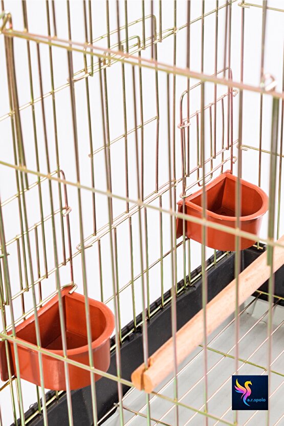Papağan Kafesi ,üstü Açılır Büyük Boy Kuş Kafesi 40x40x60