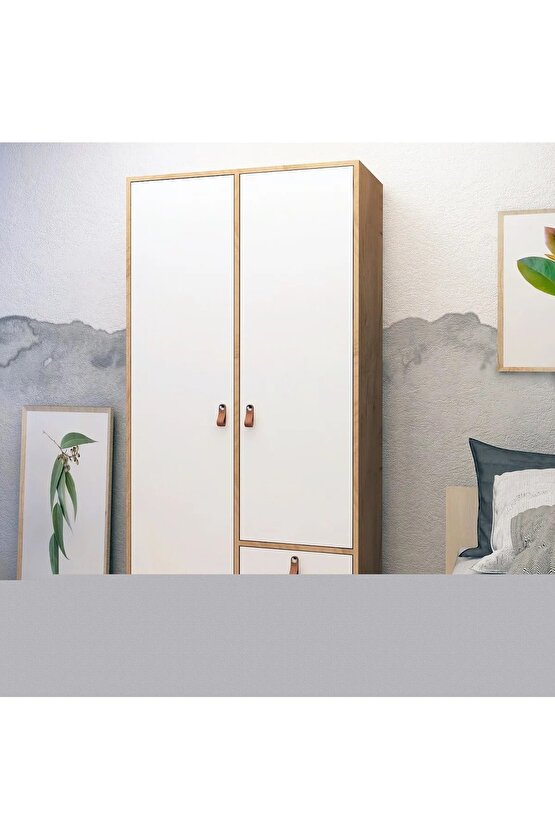 Lusso 2 Kapaklı Gardrop