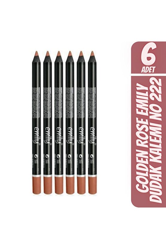 Emily Dudak Kalemi No 222 X 6 Adet