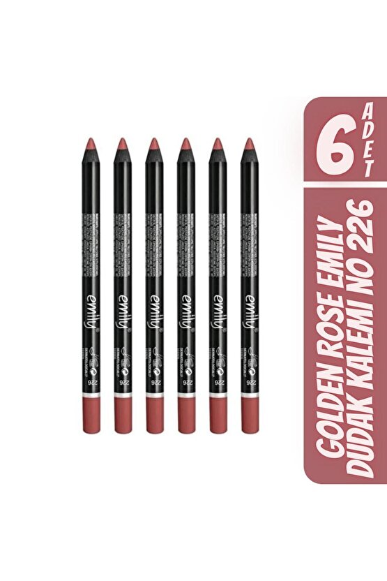 Emıly Dudak Kalemi No 226 X 6 Adet