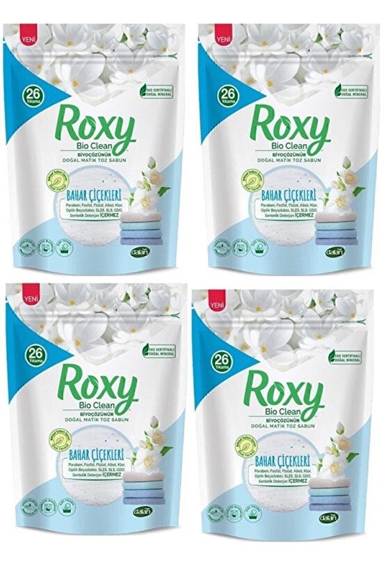 Roxy Toz Sabun Bahar Çiçekleri 4 x 800 G