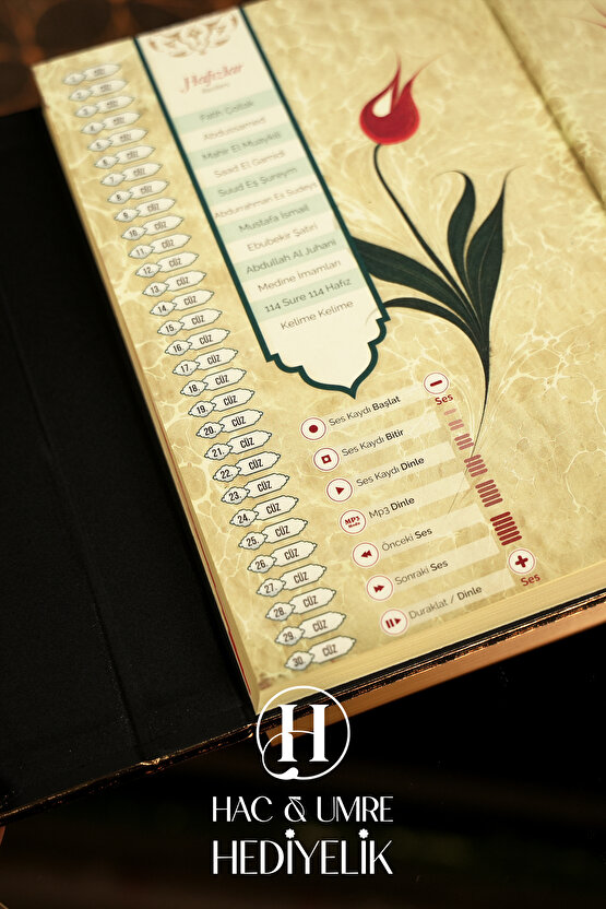 Kuranı Kerim | Kabe Tasarımlı Hediyelik Kuran | Orta Boy Lüks Yaldızlı Kabe Ciltli Kuranı Kerim