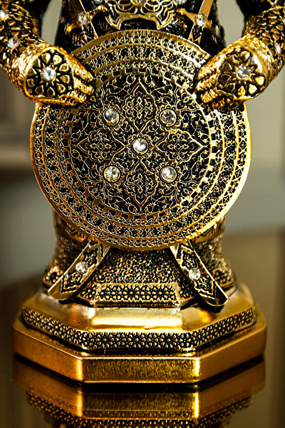 Ofis Hediyesi Ofis Dekor Biblo Osmanlı Zırh Asker Dekoratif Figür Armağan Obje Süs Dekorasyon