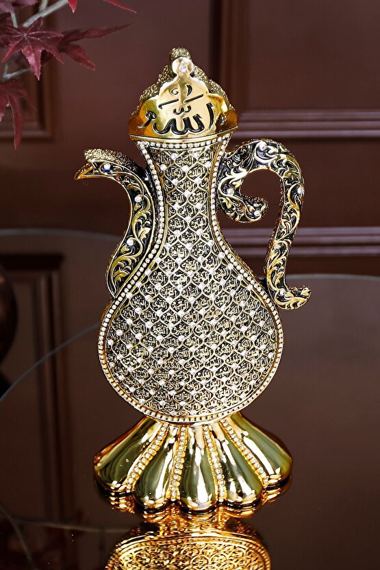 Dini Biblo | Hediyelik Figür | Dekoratıf Süs Obje | Dini Islami Hediye | Esmaül Hüsna Ibrik Biblo