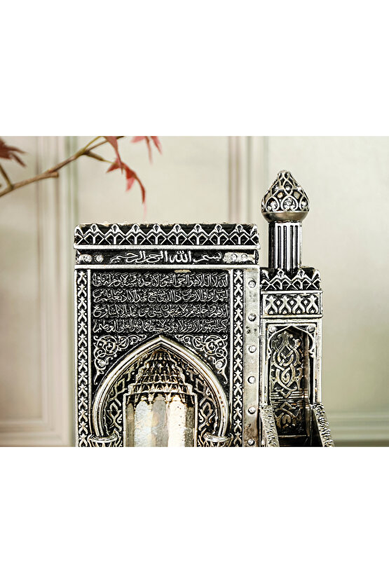 BİBLO HEDİYELİK OBJE MİHRAP MİNBER LÜKS DEKORATİF SÜS