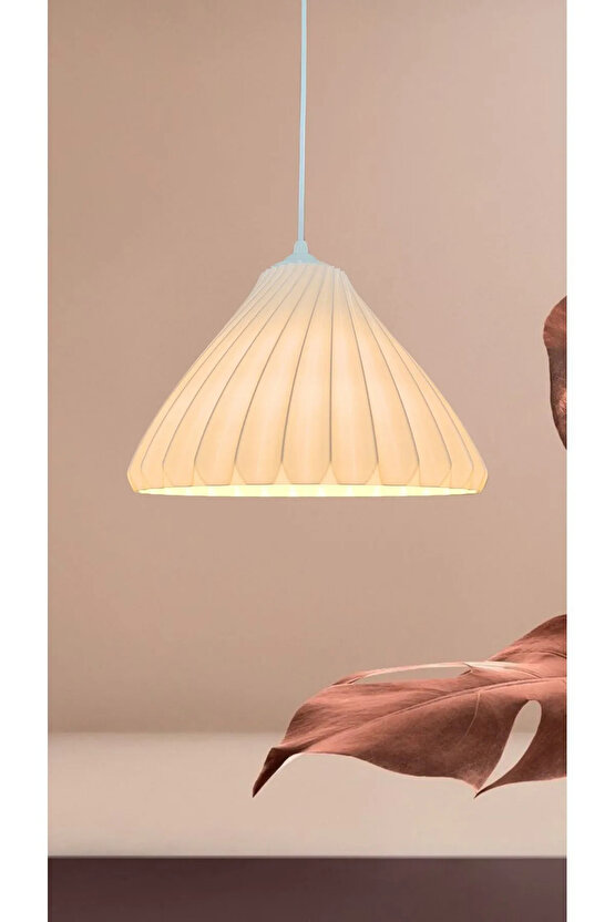 Seagull Beyaz Avize Yatak Odası, Mutfak, Oturma Odası Tasarım Tekli Sarkıt Avize (PLASTİK)