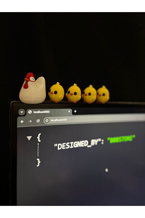 Sevimli Tavuk Ailesi, Masa Süsü, 5 Parça Set, Bilgisayar Aksesuarları